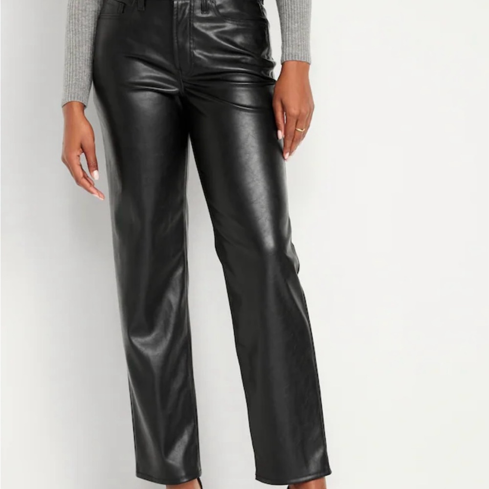 NEW WITH TAGS Old Navy Faux Leather Pants